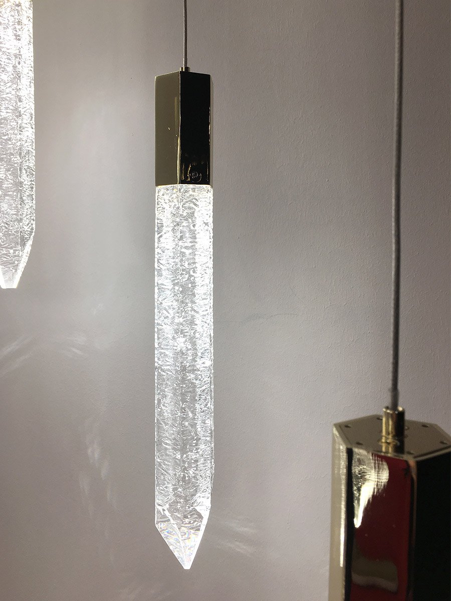MD17003025-3A chrome Светильник подвесной Delight Collection Shard MD17003025-3A chrome