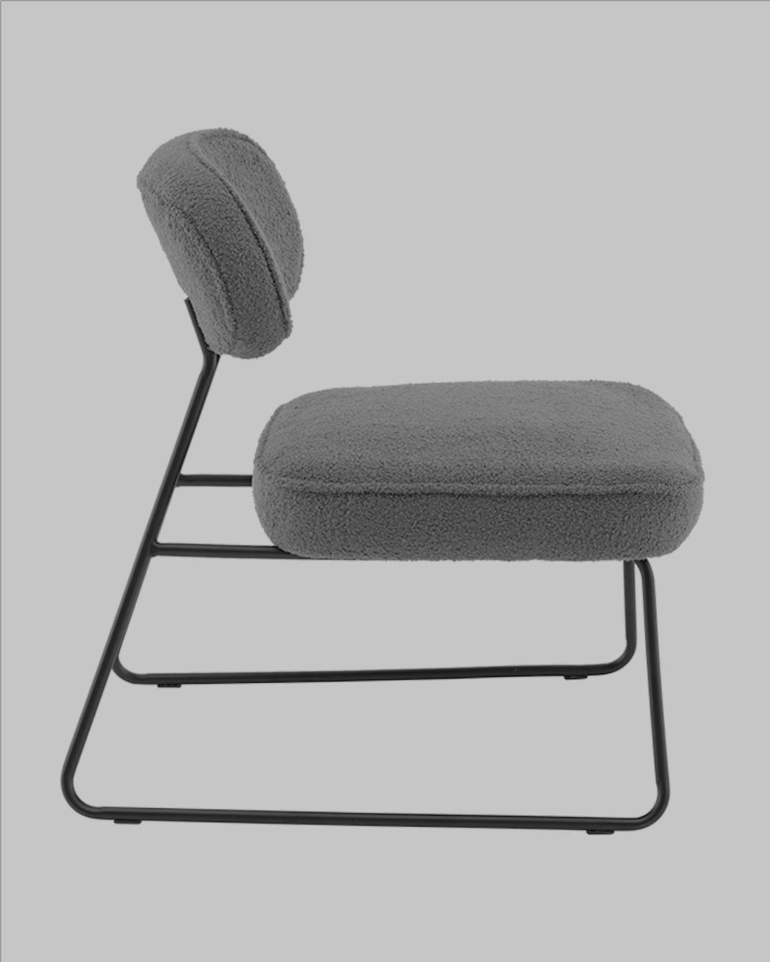 AV 336-F83gr-9005 Кресло Stool Group Kate AV 336-F83gr-9005