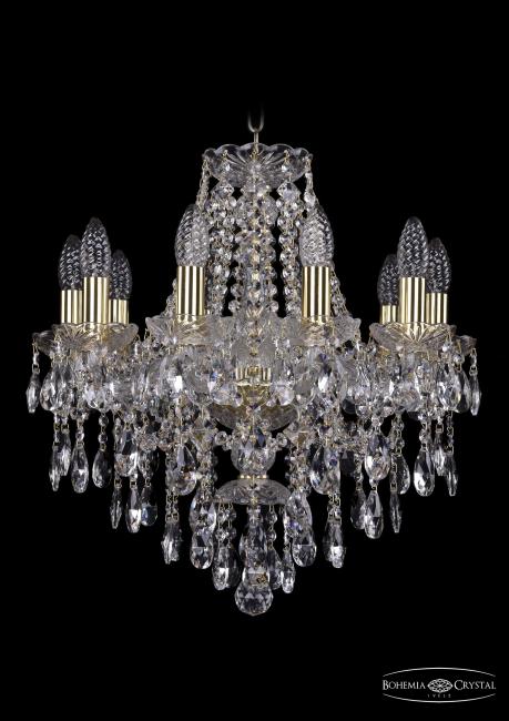 1415/10/165 G Подвесная хрустальная люстра 1415 Bohemia 1415/10/165 G