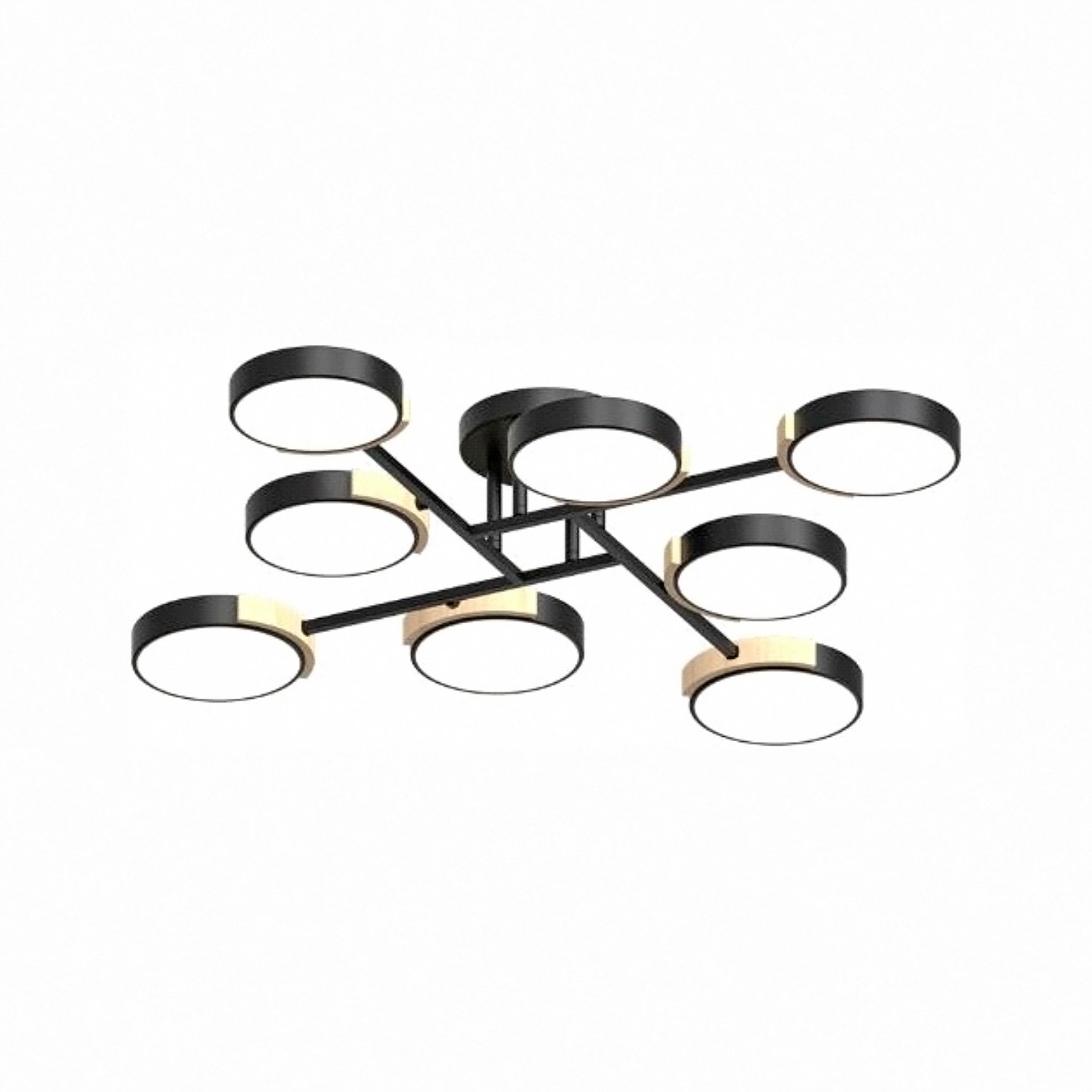 L3212-840 BK Потолочная люстра L LED4U L3212-840 BK