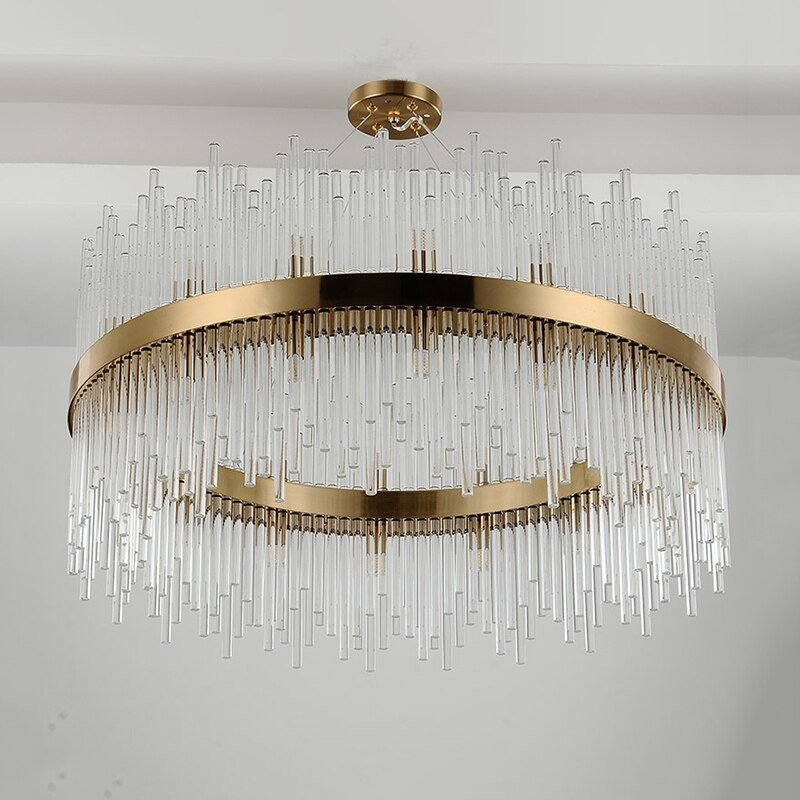 Подвесная люстра Delight Collection KR1209 KR1209P-12 brass