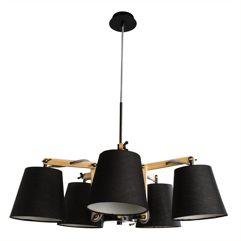 A5700LM-5BK Подвесная люстра Arte Lamp PINOCCIO A5700LM-5BK