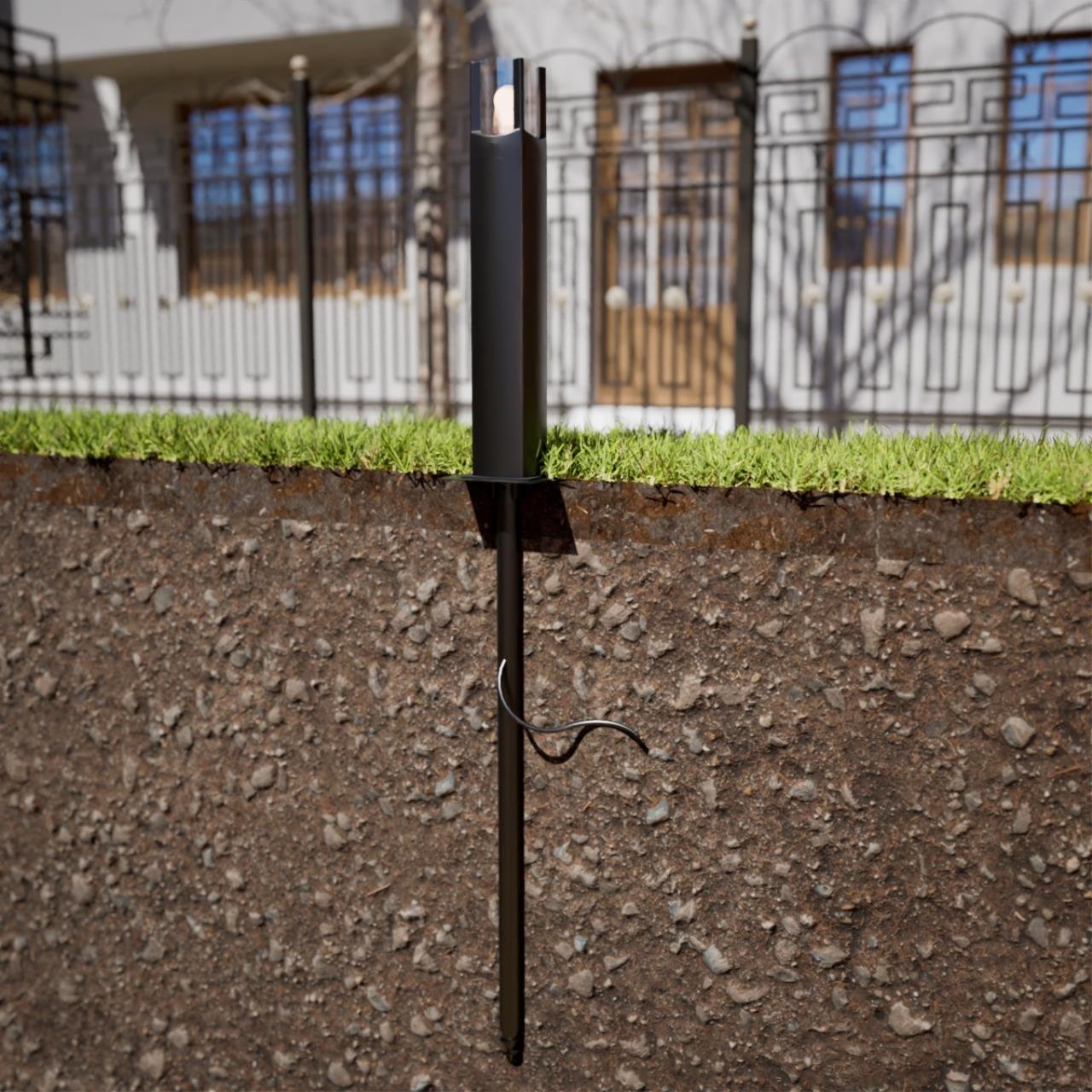 371078 Опора для ландшафтного светильника Vint Novotech 371078