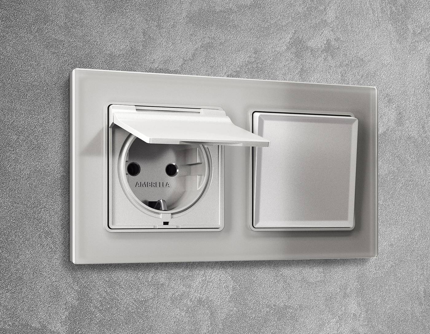 Накладка на механизм Ambrella Volt ALFA AP4080