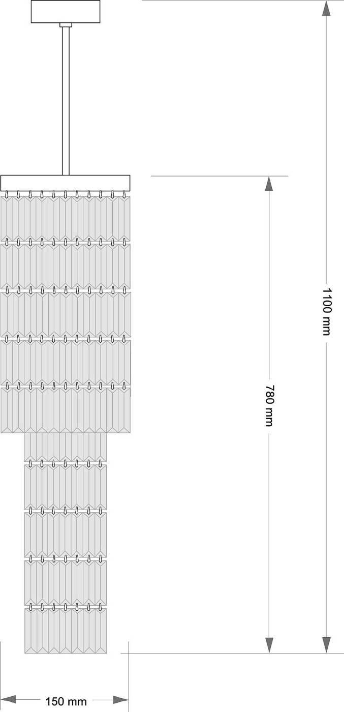 Светильник потолочный Kutek Ellini ELL-ZW-4(Z)150/V