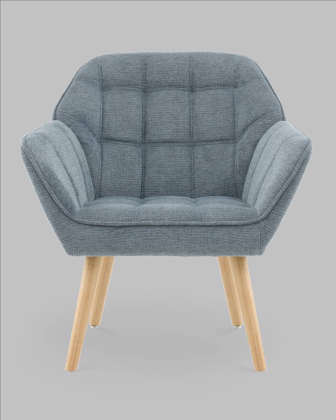 QH-8904K DAG-12(72) grey Кресло Stool Group Вэйл QH-8904K DAG-12(72) grey