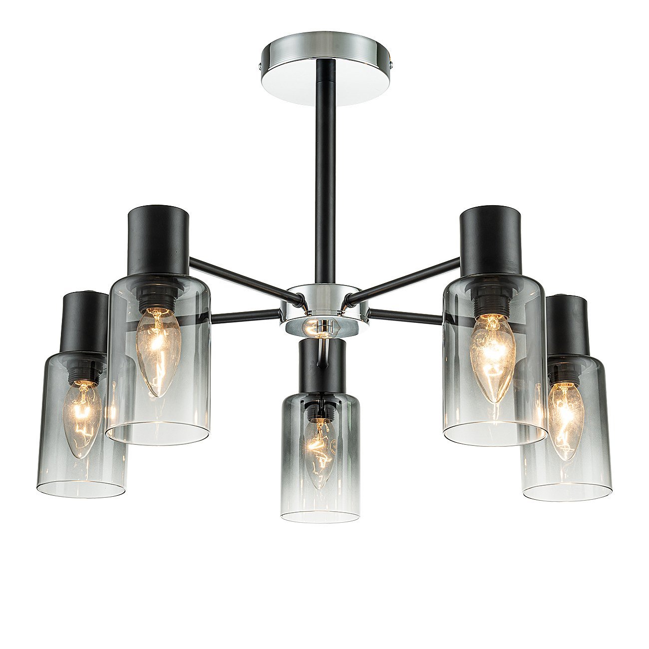 2120/5P Black Потолочная люстра Escada Diversity 2120/5P Black