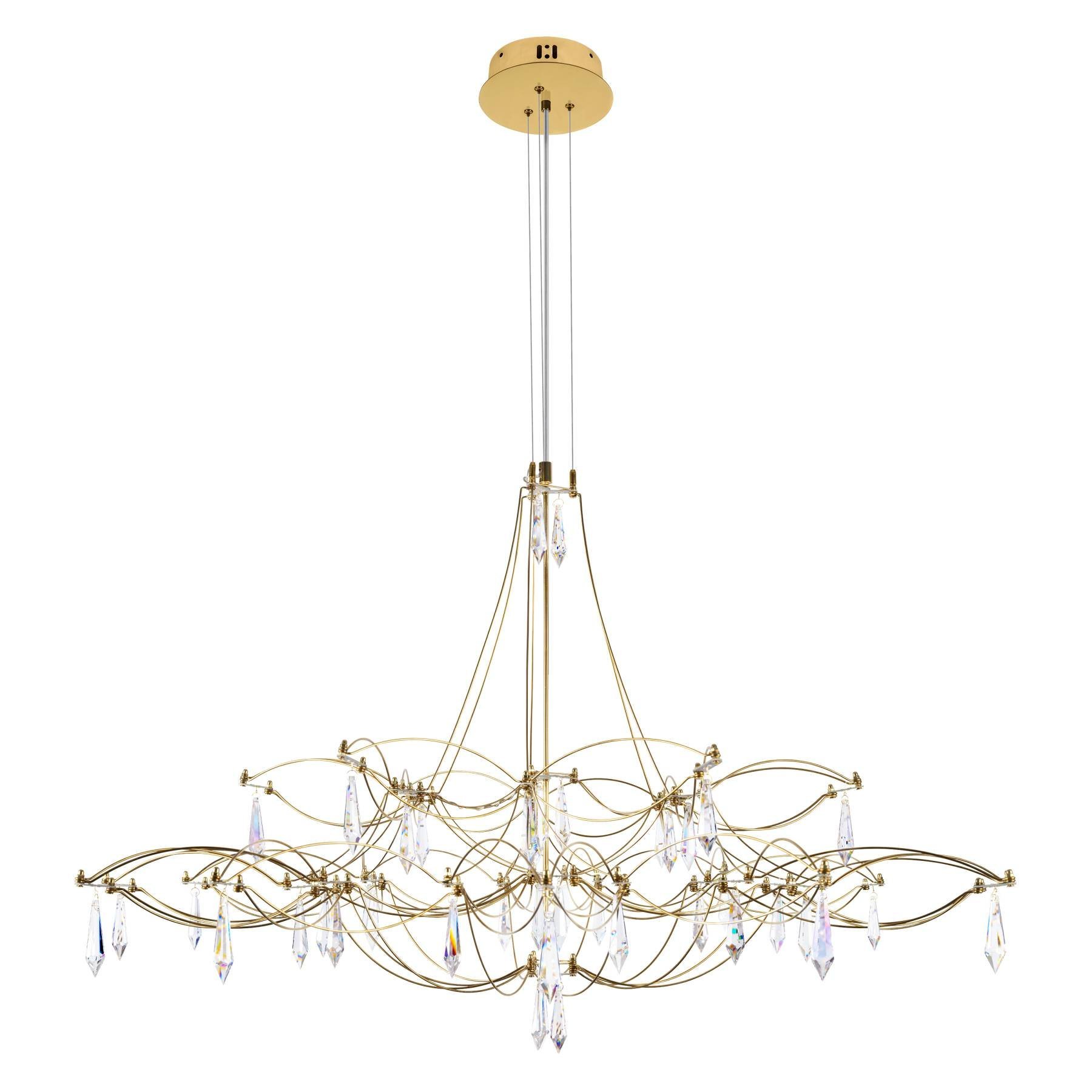 10590/1000 Gold Asfour Подвесная люстра Mira Loft It 10590/1000 Gold Asfour
