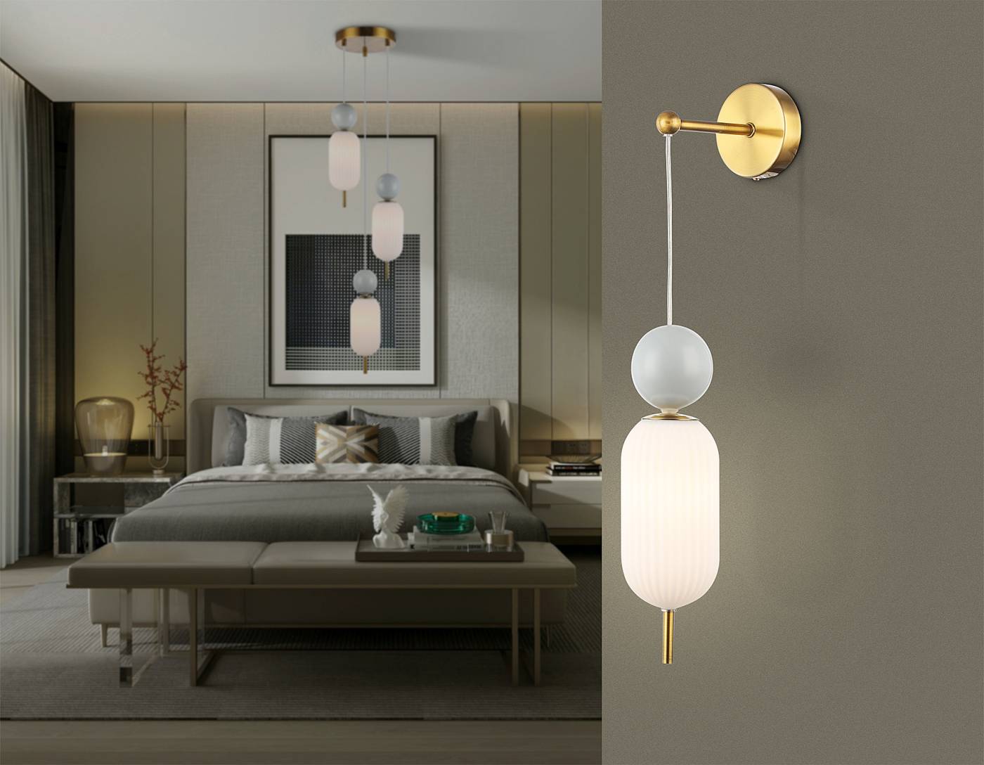 Настенное бра Ambrella Ceramo Modern LH53108