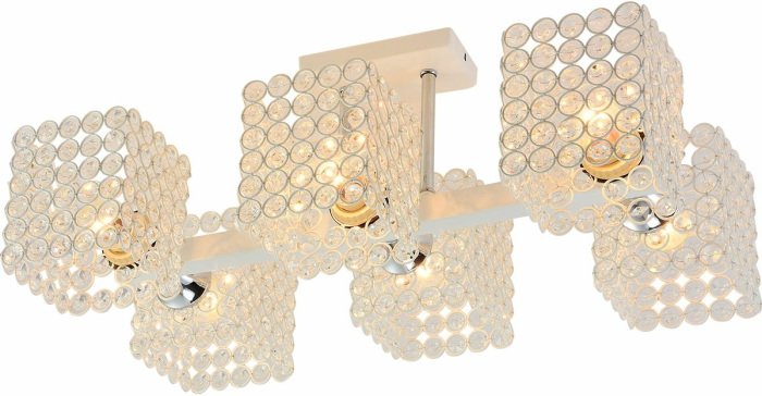 Потолочная люстра 01335-0.3-06 WH+CR