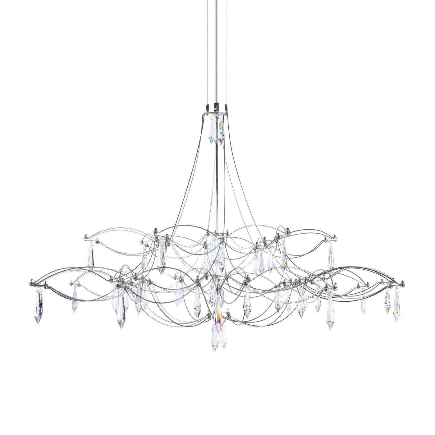 Подвесная люстра Mira Loft It 10590/1000 Silver Asfour