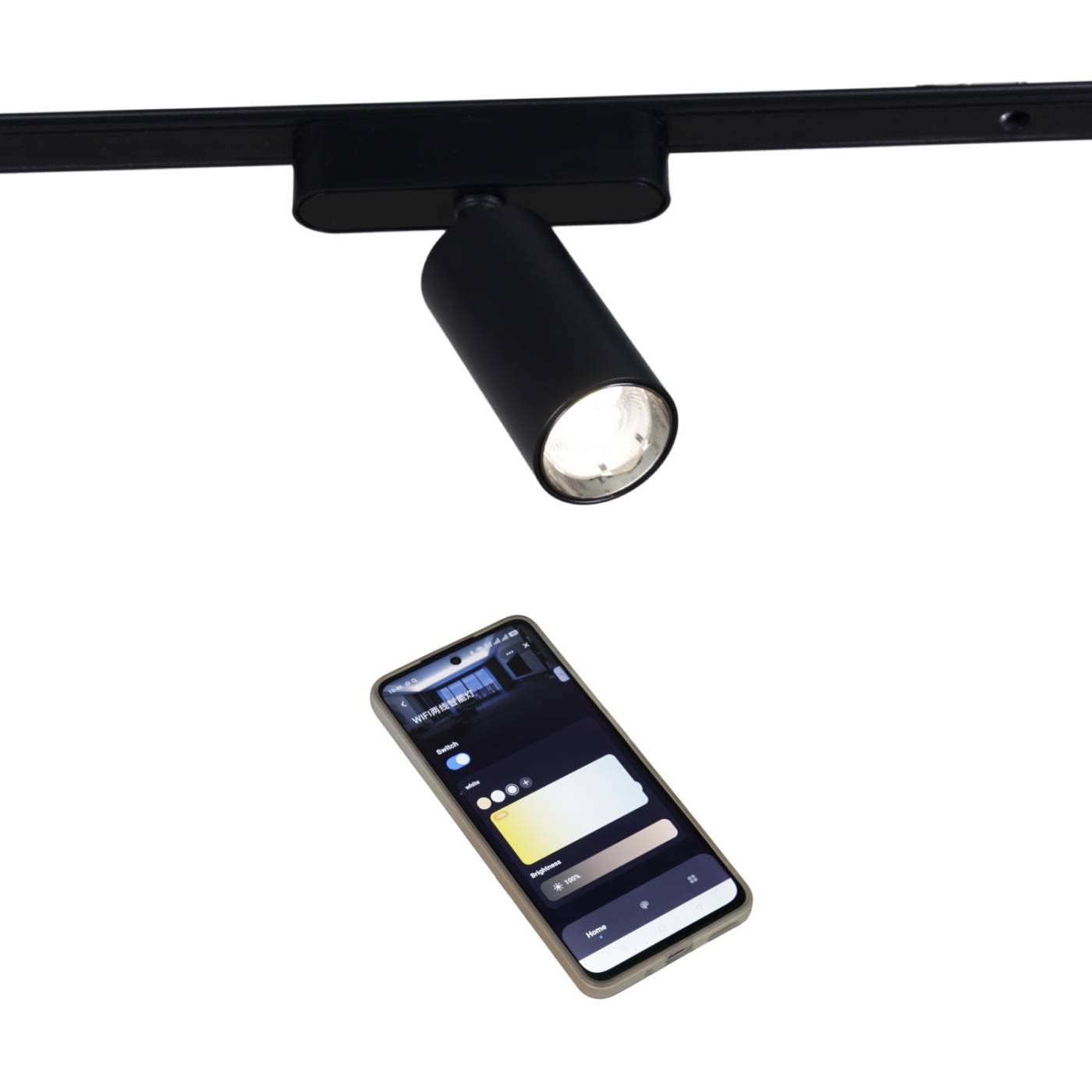 Трековый светильник Reluce 13005-9.3-001UR magnetic LED12W BK CCT+SMART