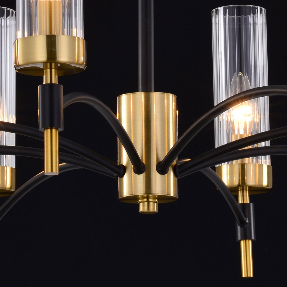 Потолочная люстра ILLUMICO IL5177-8PLS-29 BRASS TUBO