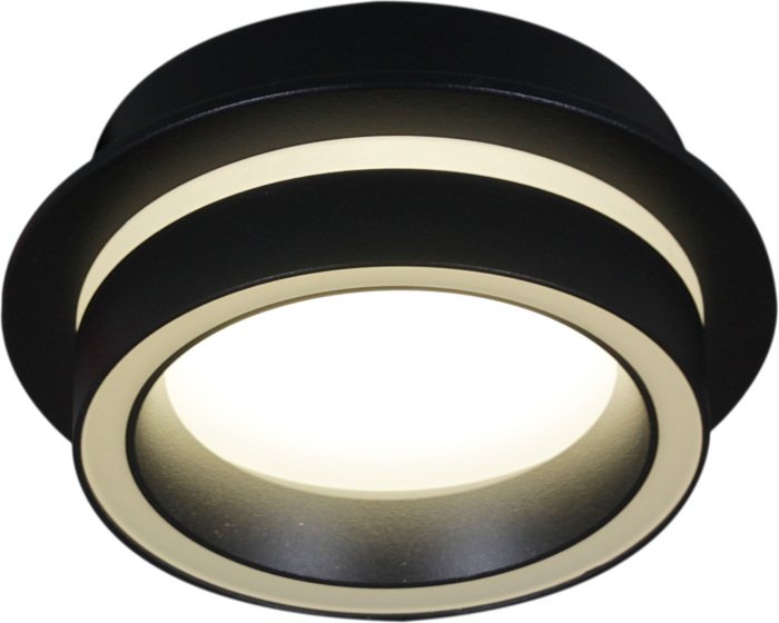 Точечный светильник 53003-9.0-001RLD GX53 BK