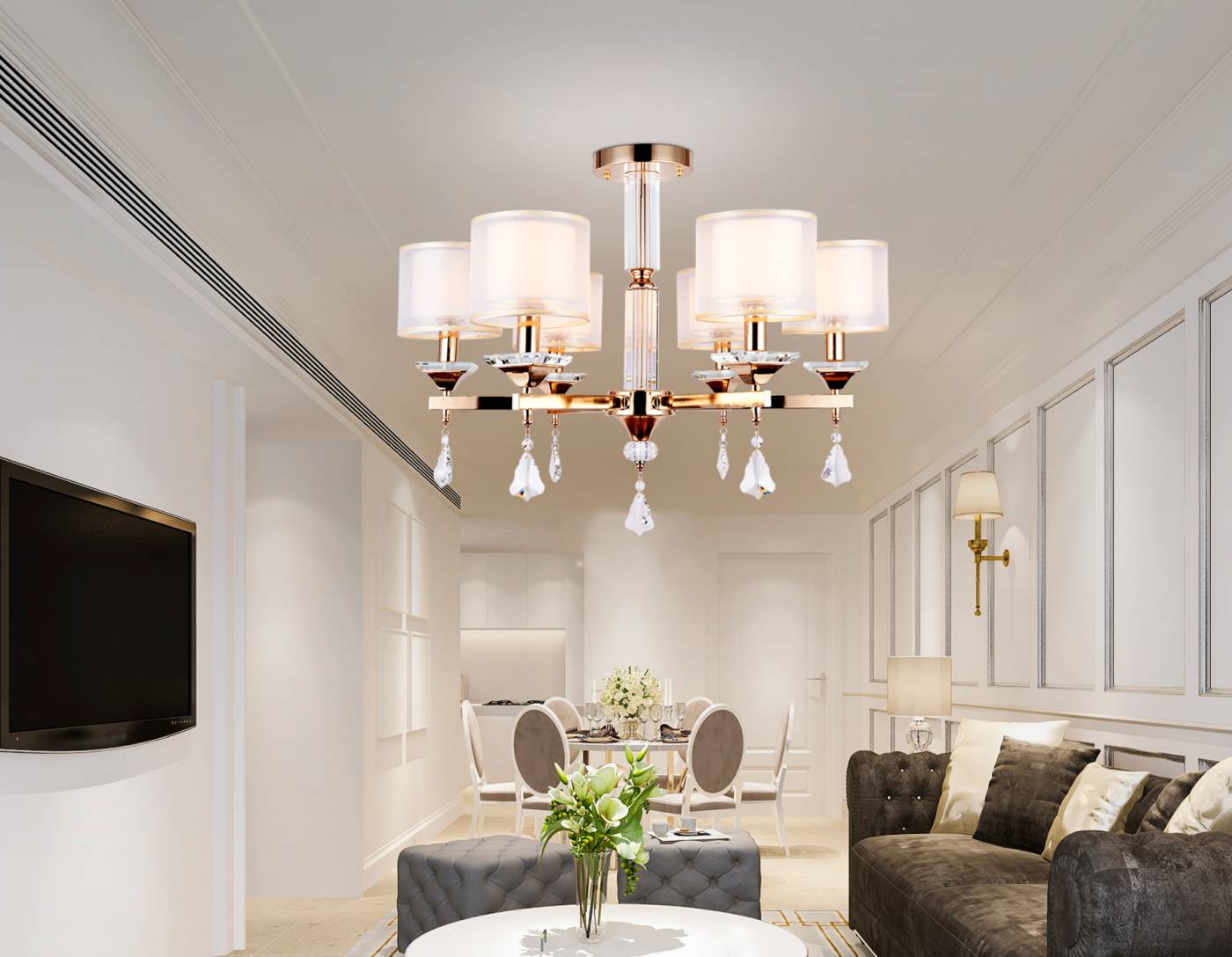 Потолочная люстра Ambrella Traditional TR4535