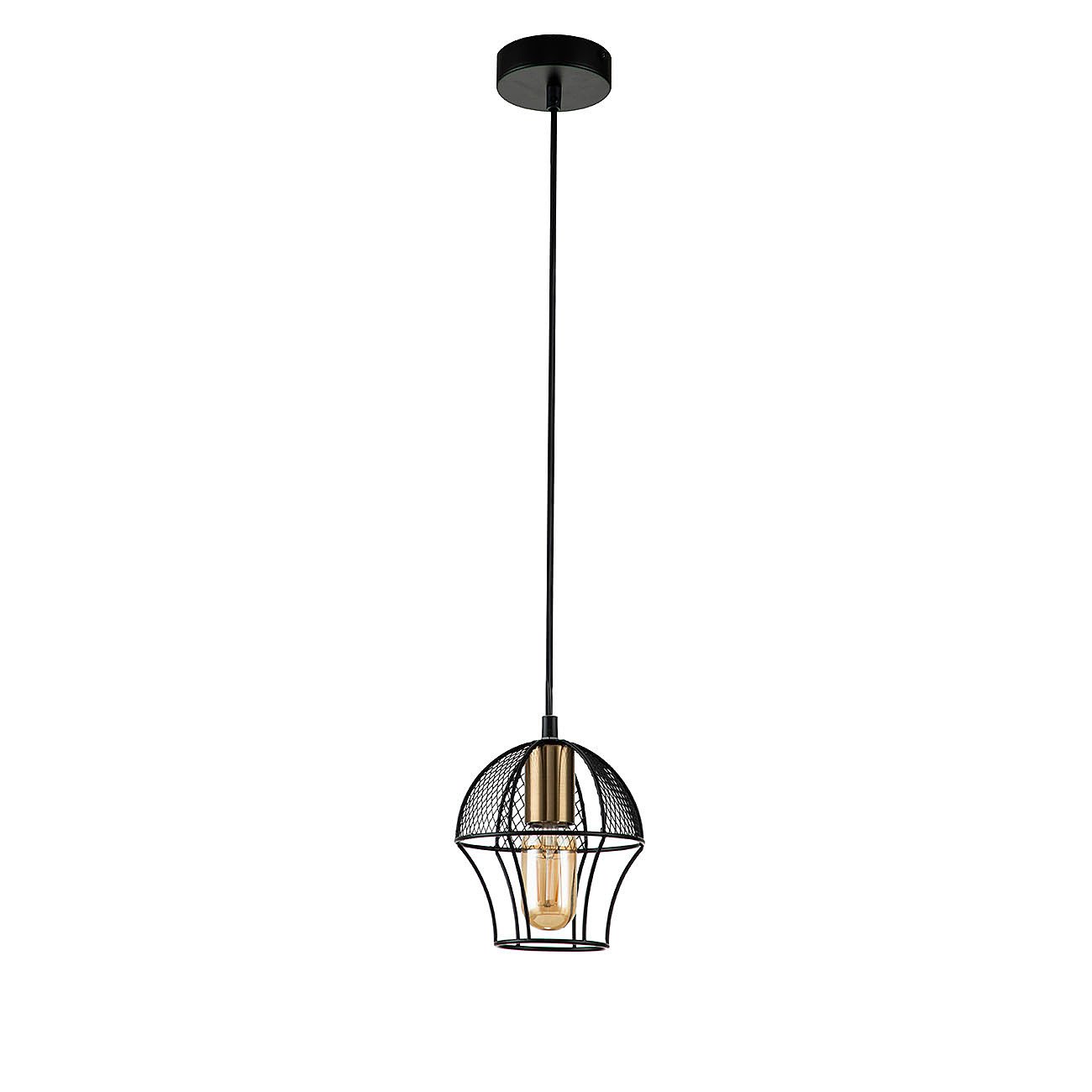V000186 Светильник подвесной Indigo Pallo 10011/1P Black V000186