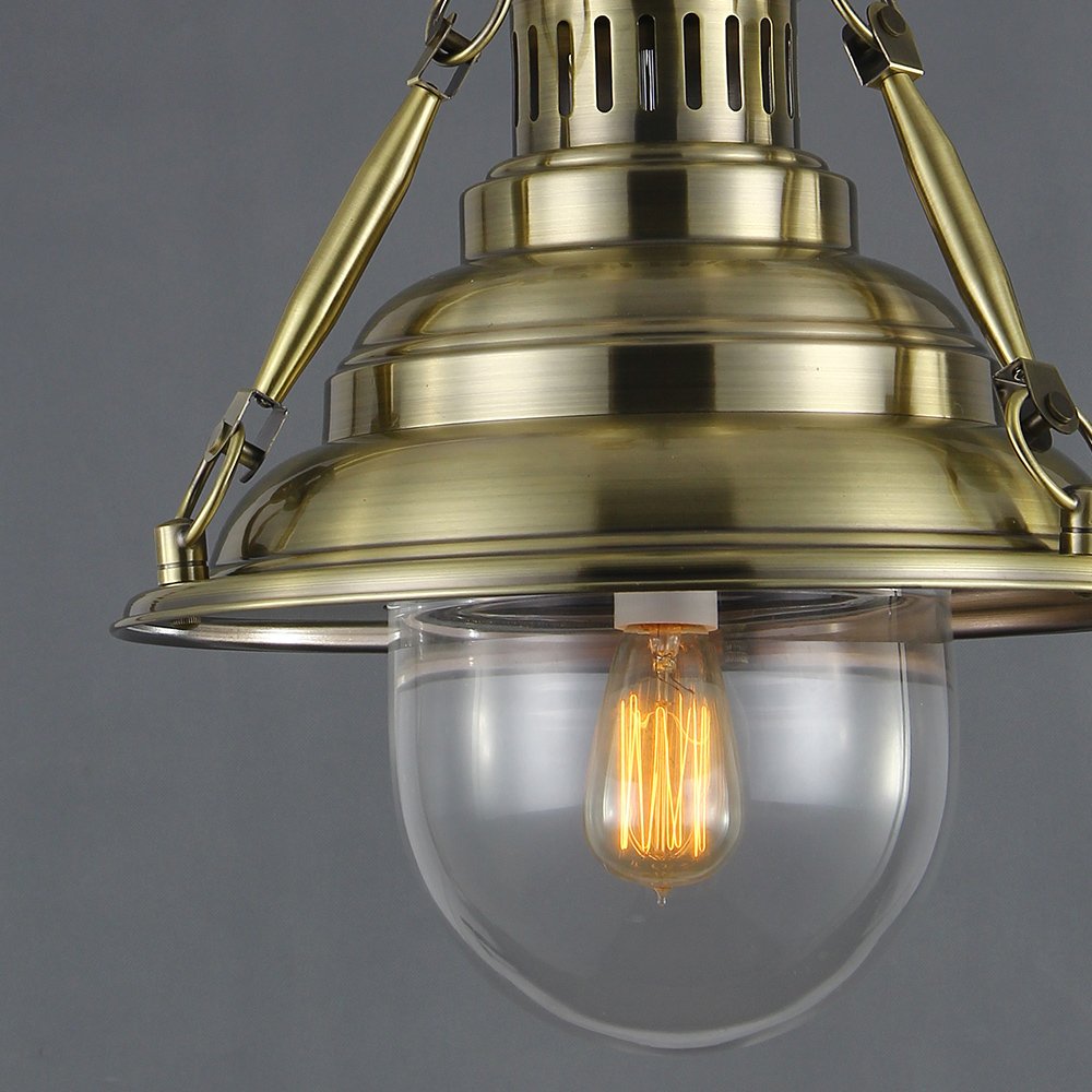 KM046P brass Светильник подвесной Delight Collection Loft KM046P brass