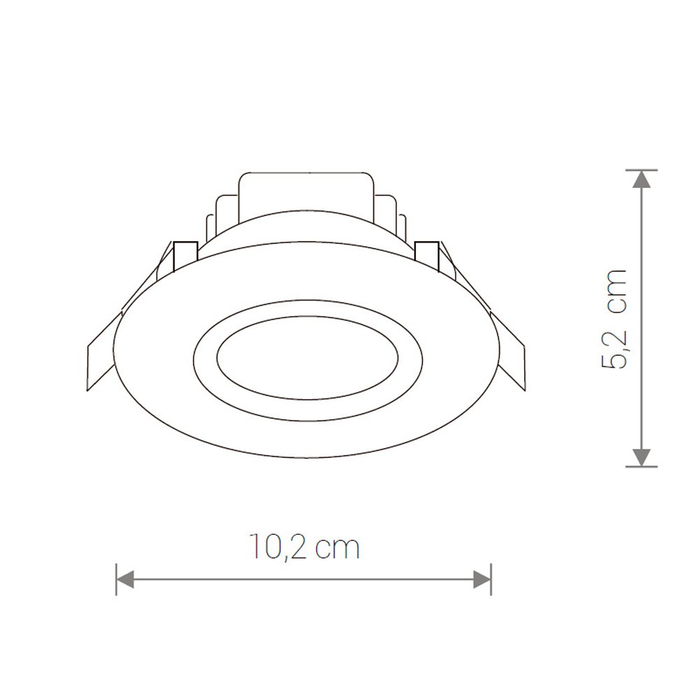8991 Встраиваемый светильник Nowodvorski Helios Led 8991