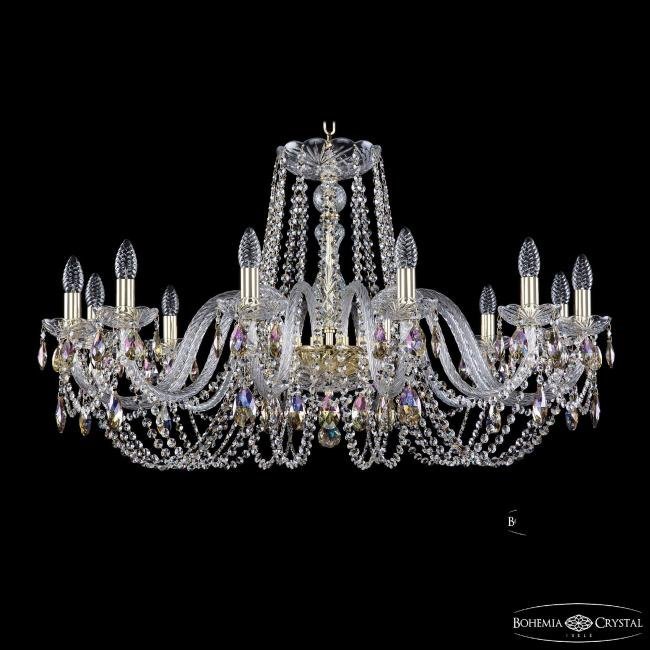 1402/12/360 G K801 Подвесная хрустальная люстра 1402 Bohemia 1402/12/360 G K801