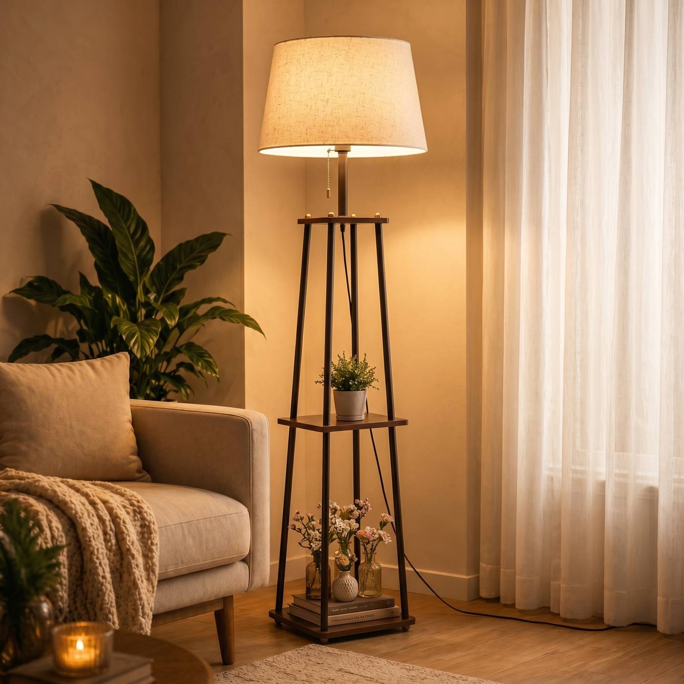 10574F Торшер напольный Cara Loft It 10574F