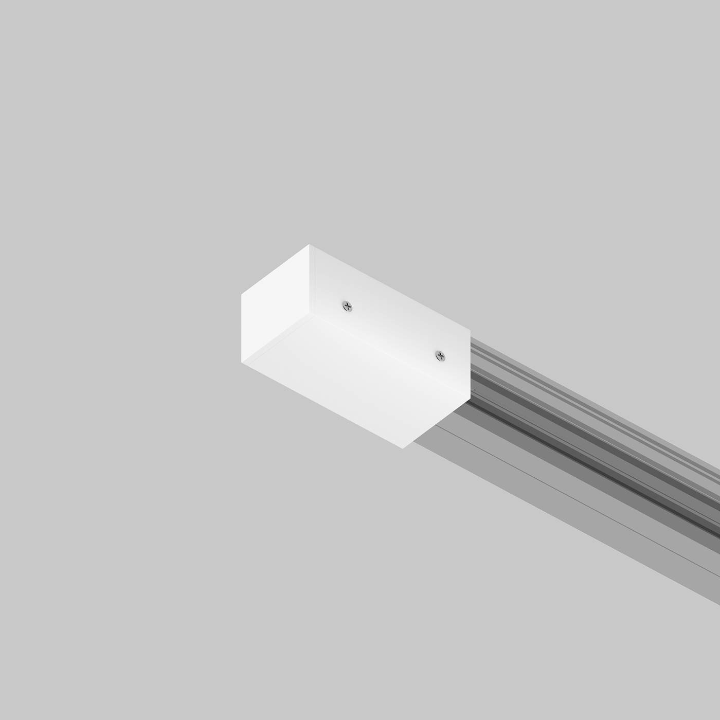 Заглушка к профилю Elasity IP Maytoni Комплектующие для уличной трековой системы Elasity IP O-TR001-EC-W