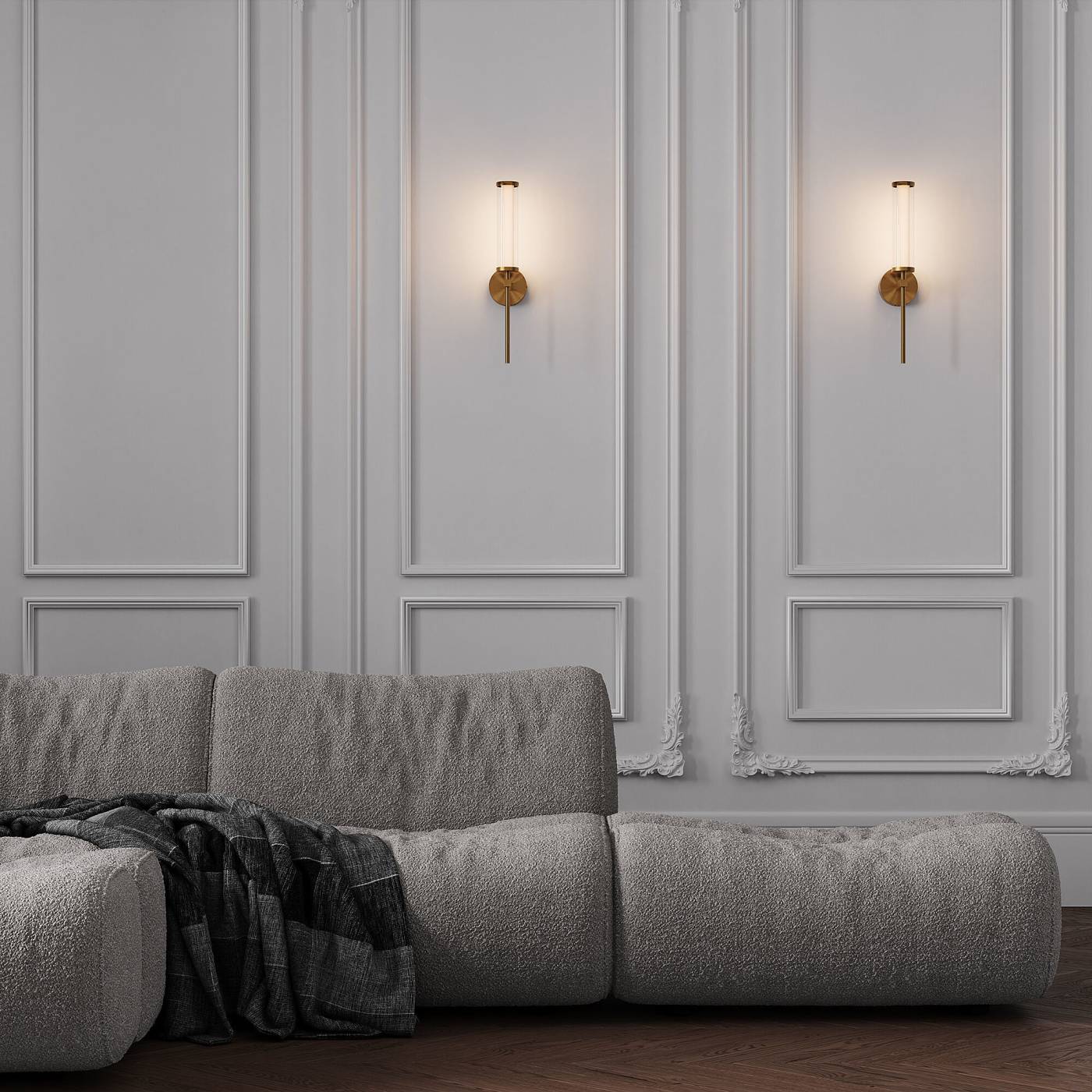 50387 LED латунь Настенное бра Eurosvet Stark 50387 LED латунь