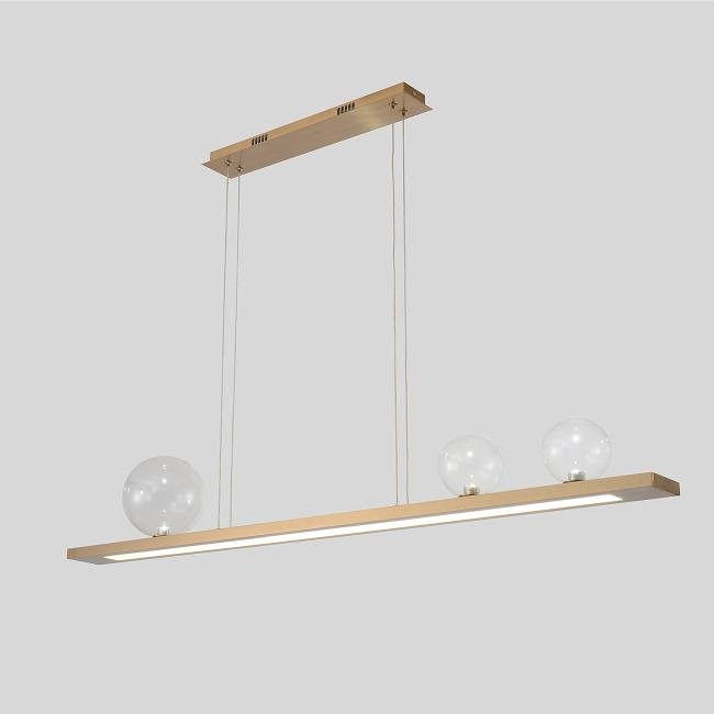 AHORA SP1 L1200 BRASS Светильник подвесной Crystal Lux Ahora AHORA SP1 L1200 BRASS