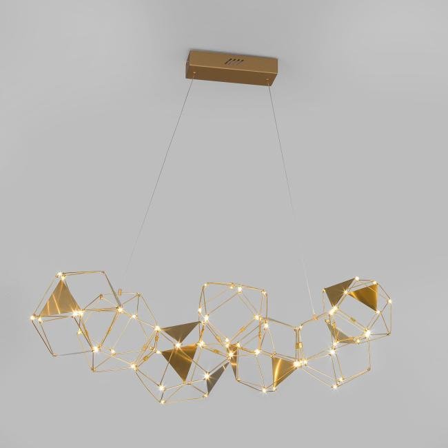 90368/7 медь Подвесная люстра Eurosvet Uma 90368/7 медь