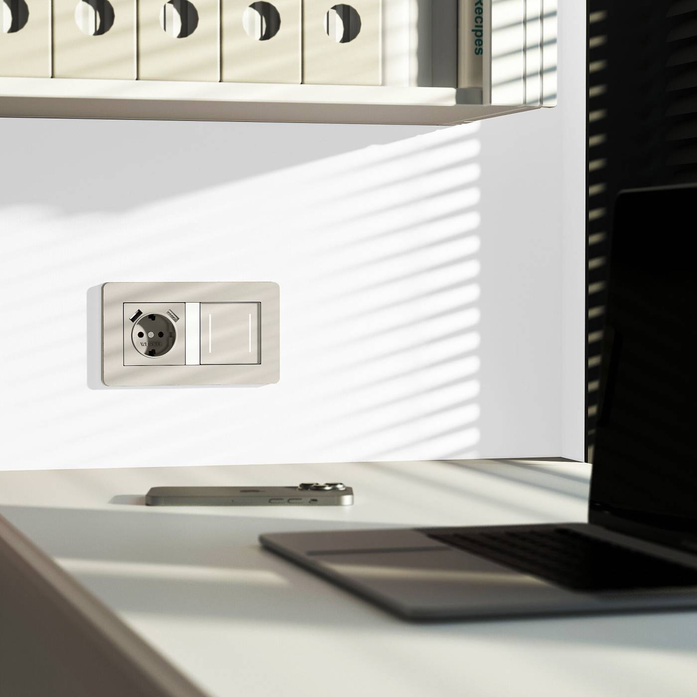 W4522014/ Сенсорный выключатель двухклавишный с подсветкой (дымчатый) Сенсорный выключатель Werkel W4522014/ Сенсорный выключатель двухклавишный с подсветкой (дымчатый)