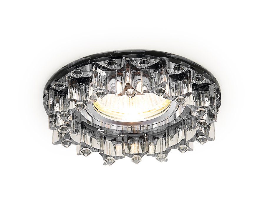 K370 BK Встраиваемый светильник Ambrella Crystal K370 BK