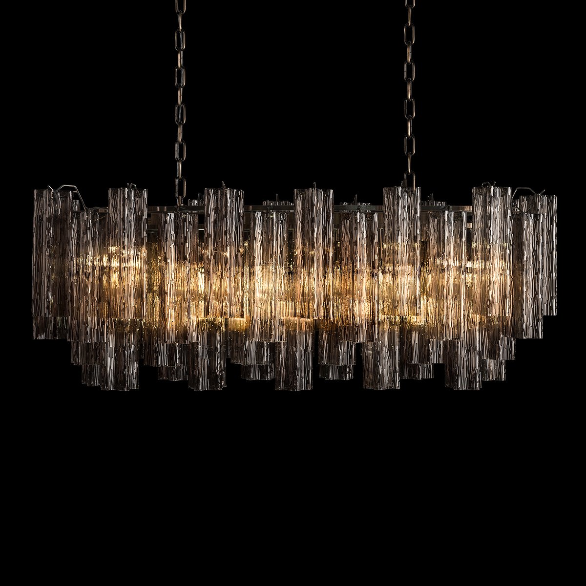 10580/1000R Smoke Подвесной светильник LOFT IT Murano