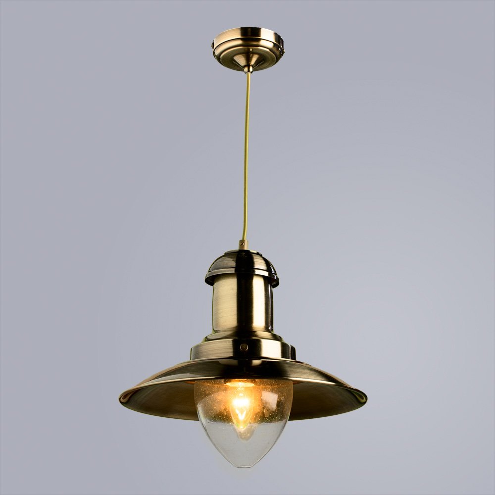 Светильник подвесной Arte Lamp FISHERMAN A5530SP-1AB