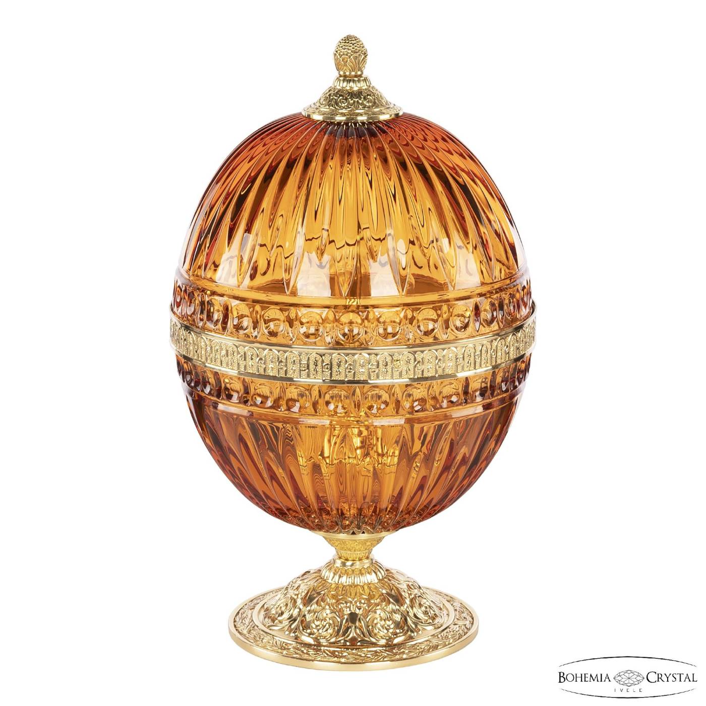 5680L/22 G Amber/M-1G Настольная лампа Bohemia 5680 5680L/22 G Amber/M-1G