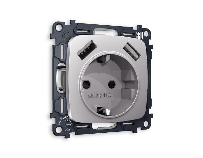 MO509010 Розетка Ambrella Volt OMEGA MO509010