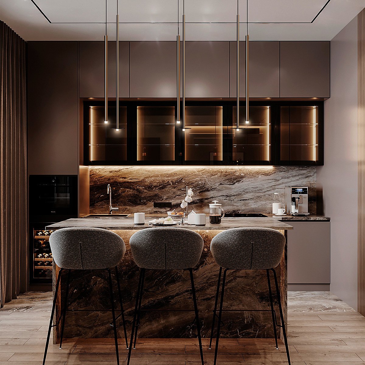 Светильник подвесной Loft It Reed 10358/600 AB