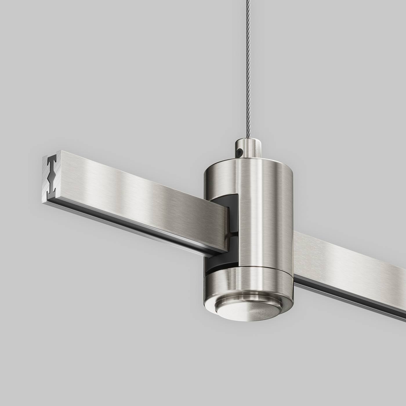 Подвес тросовый Hang одинарный Maytoni Accessories for tracks Flarity TRA157SW-S1-PT