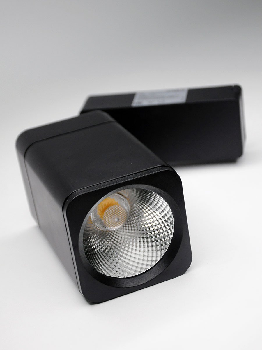 ST-05SQ-20W-WW-Bl Трековый светильник Elvan 05 ST-05SQ-20W-WW-Bl