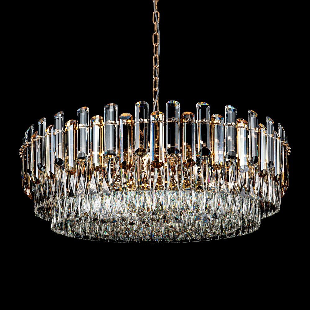 ML.9006.16 GD-BR Подвесная люстра ML Modelux ML.9006.16 GD-BR