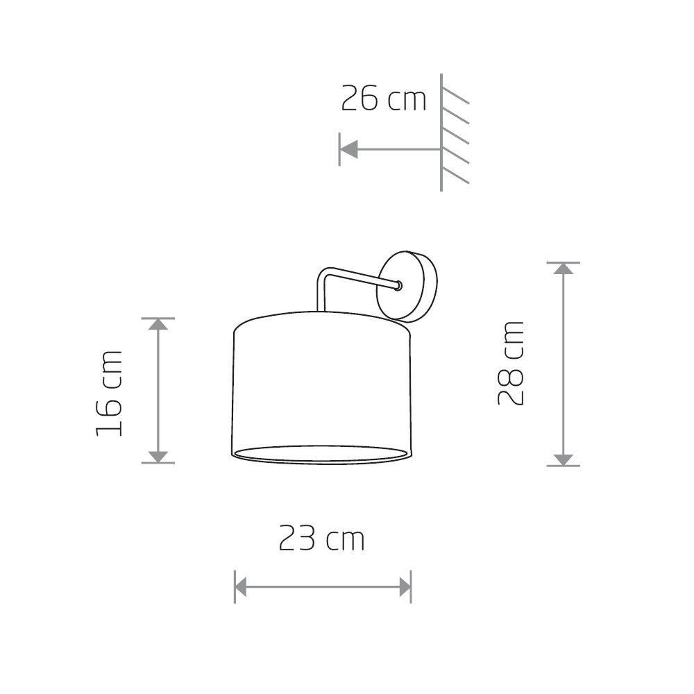 Настенное бра Nowodvorski Alice 9084