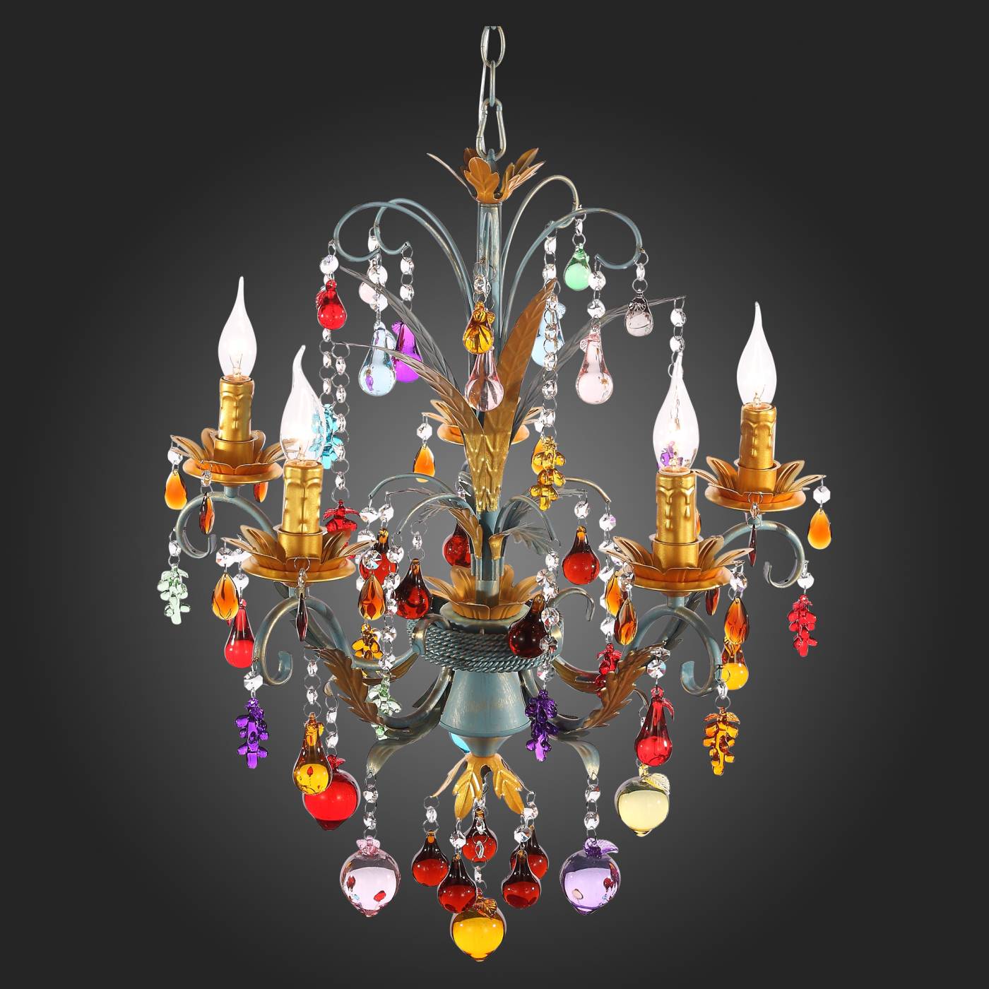Люстра разноцветная Joanna SL426.763.05 ST Luce