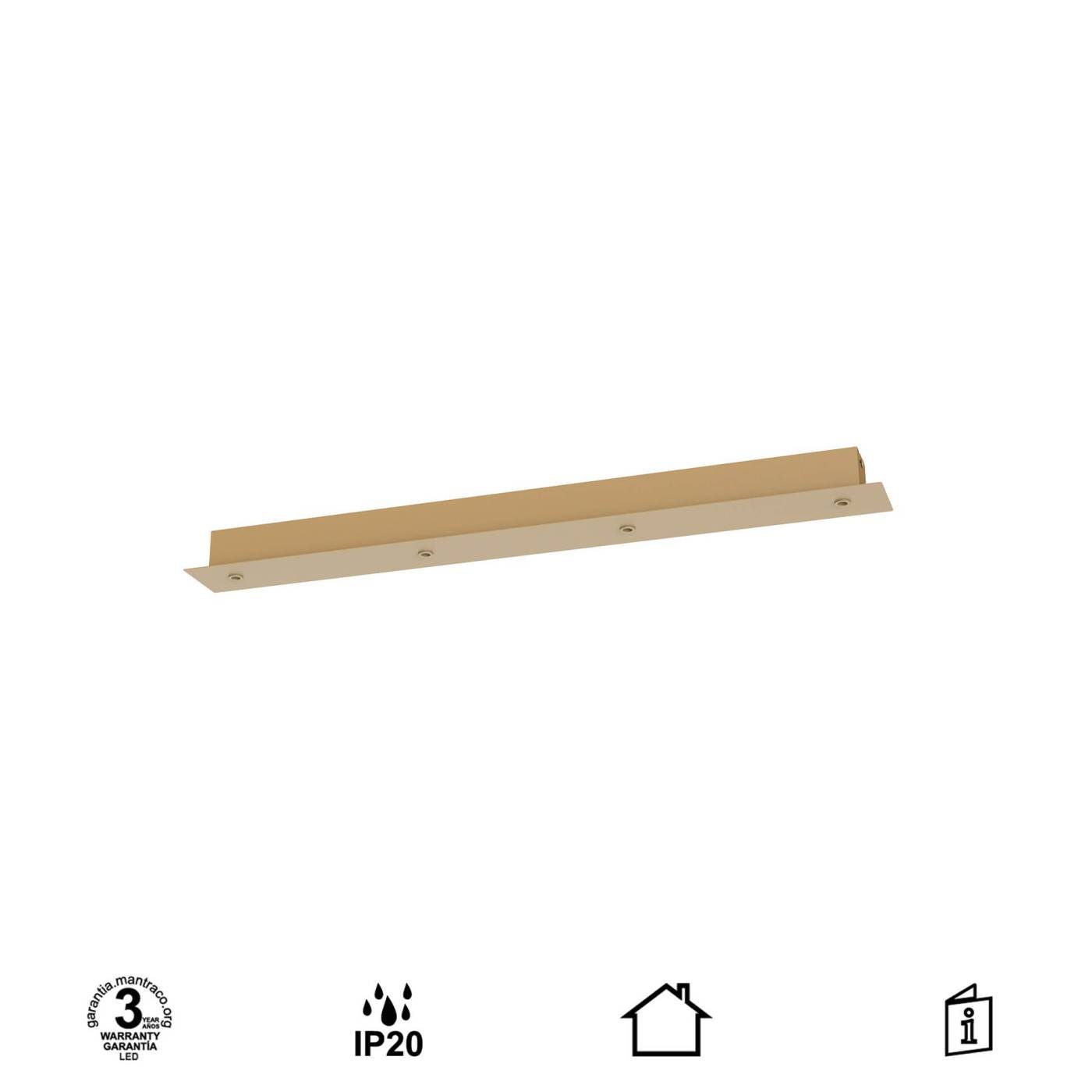 9380 9380 Основание потолочное 4L MODULAR LIGHT FLORONES
