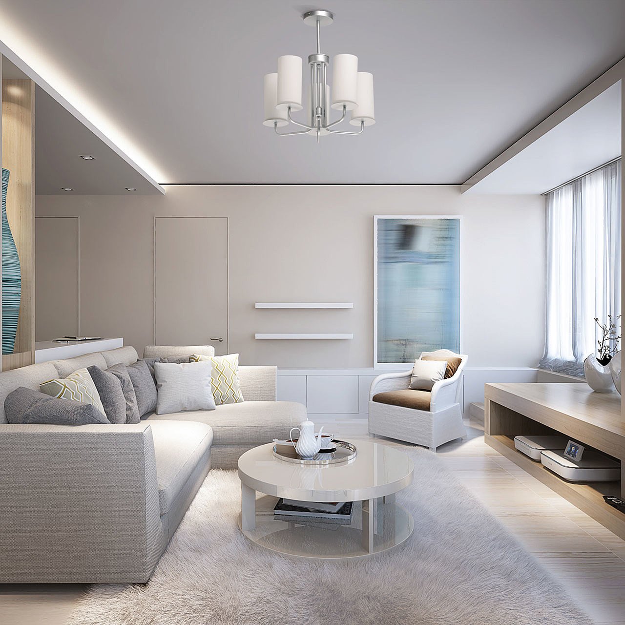 361012405 Потолочная люстра De Markt Каталина 361012405