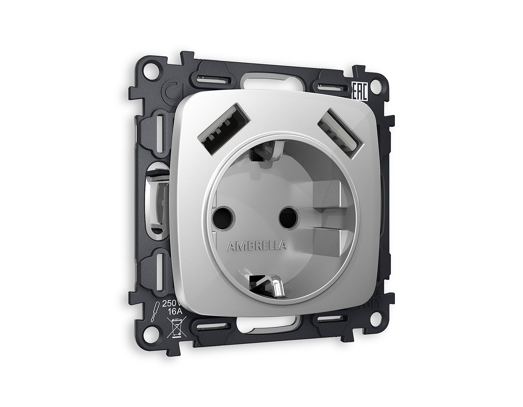 MO409010 Розетка Ambrella Volt OMEGA MO409010