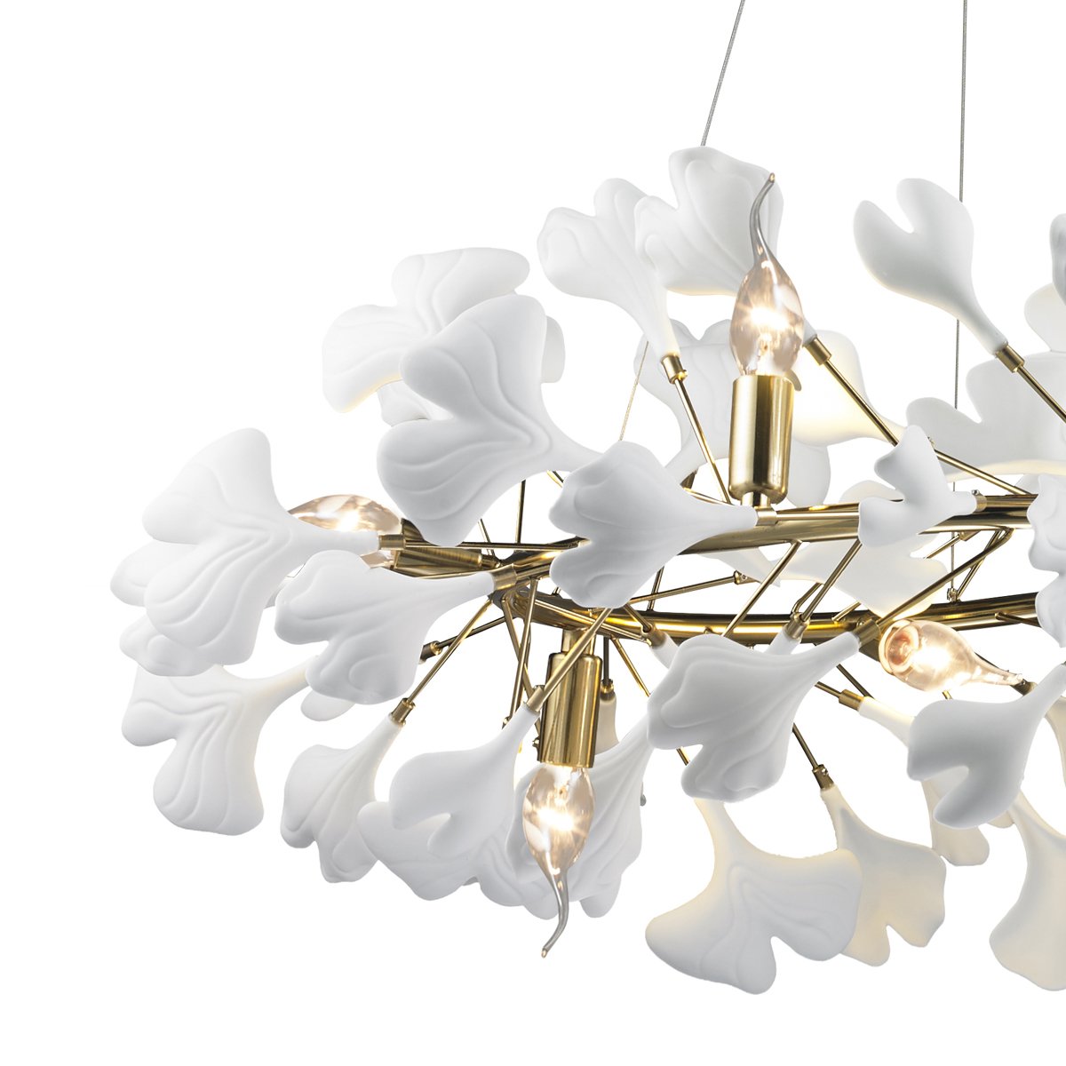 10881P/R800 gold/white Подвесная люстра Delight Collection 10881 10881P/R800 gold/white