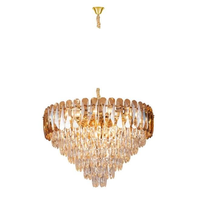 SPARKLY D800V GOLD Подвесная люстра AM Group Sparkly SPARKLY D800V GOLD