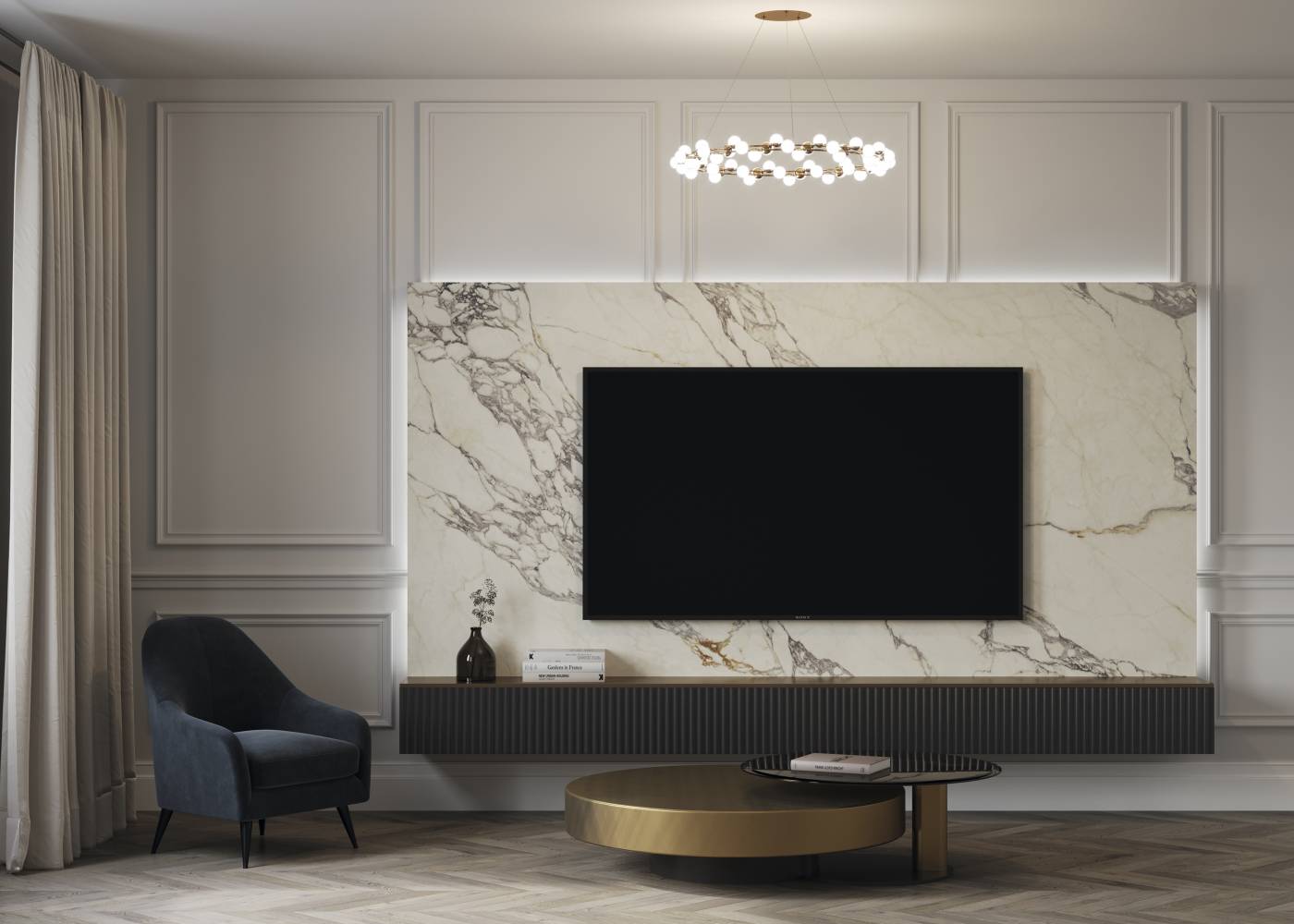 Настенное бра Maytoni Tessara MOD081WL-L13G3K