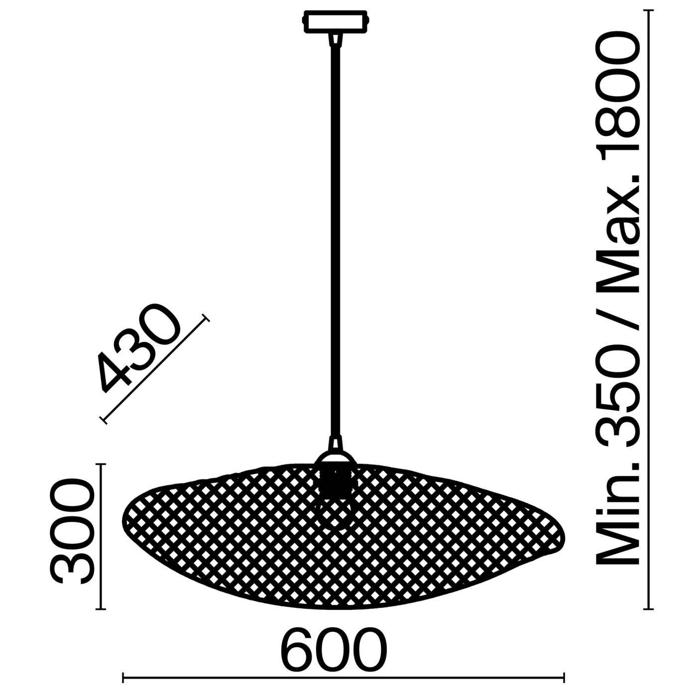FR5243PL-01BR8 Светильник подвесной Freya Wavy FR5243PL-01BR8
