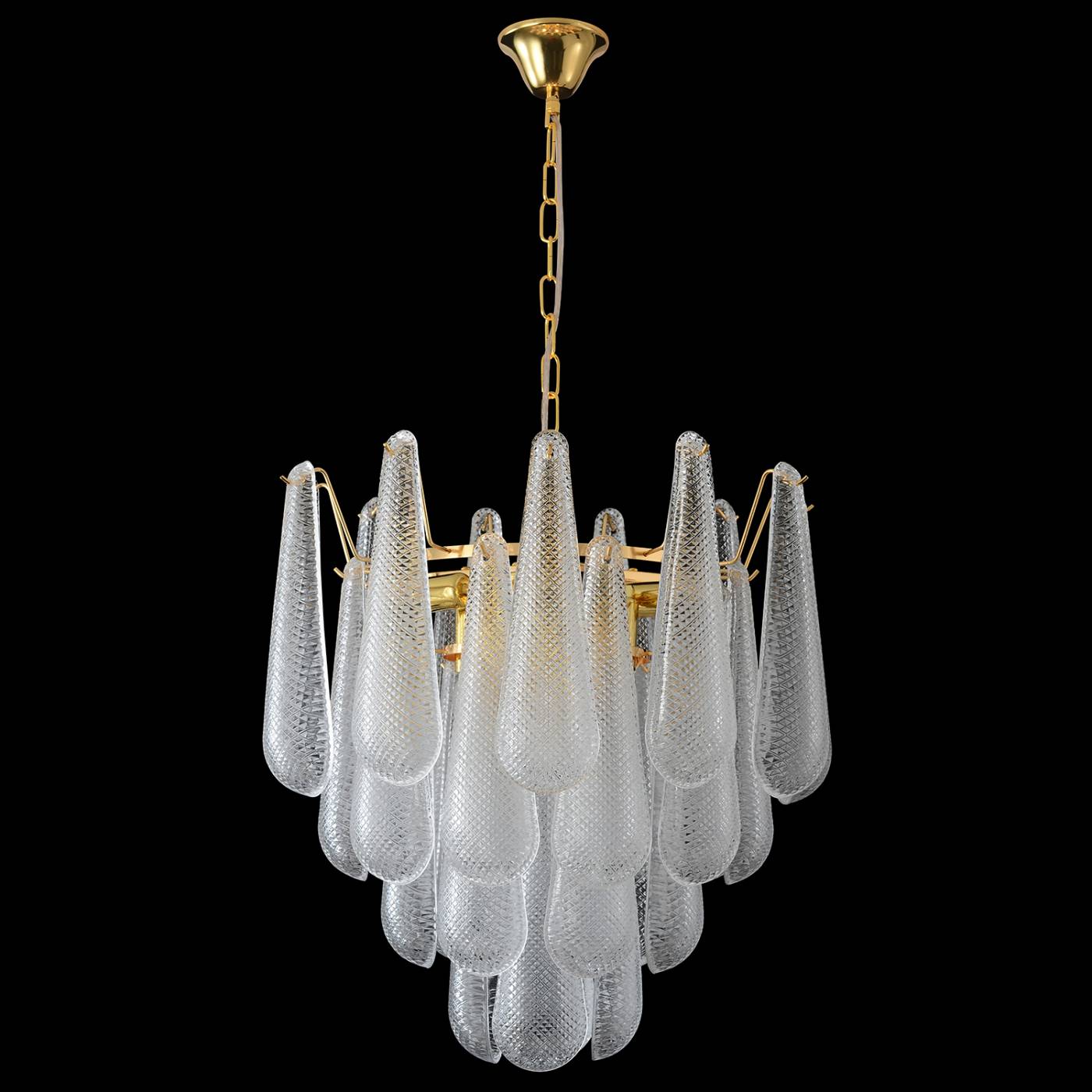 FONTAIN SP8 GOLD Подвесная люстра Crystal Lux Fontain FONTAIN SP8 GOLD