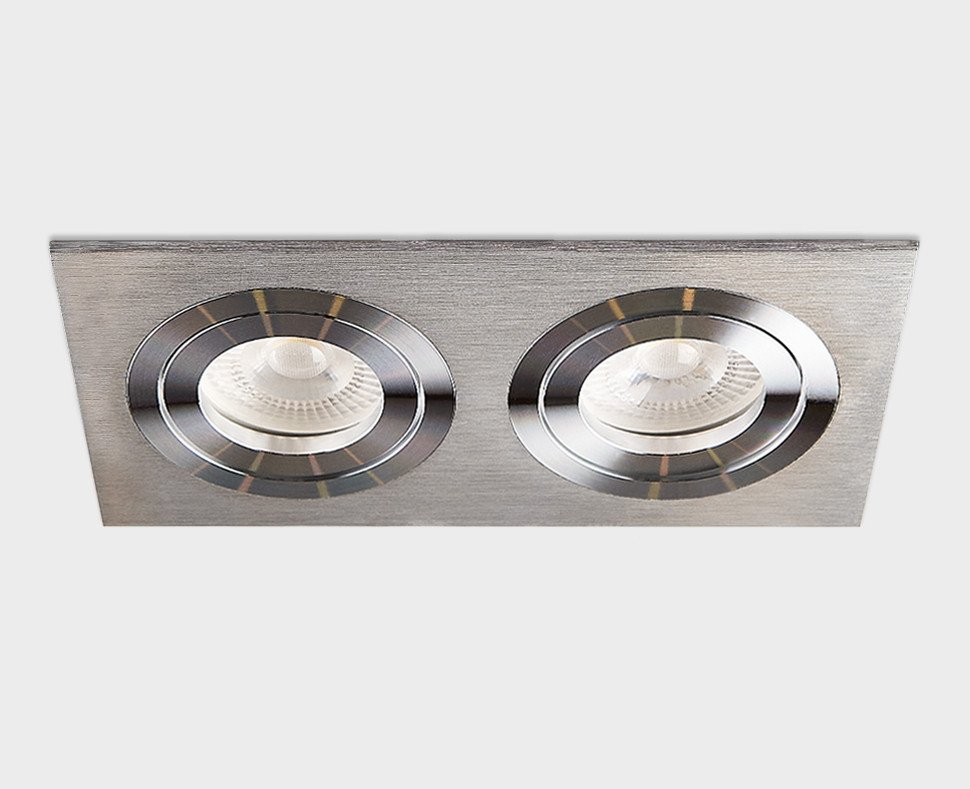 SAG203-4 silver/silver Встраиваемый светильник Italline SAG 03ss SAG203-4 silver/silver