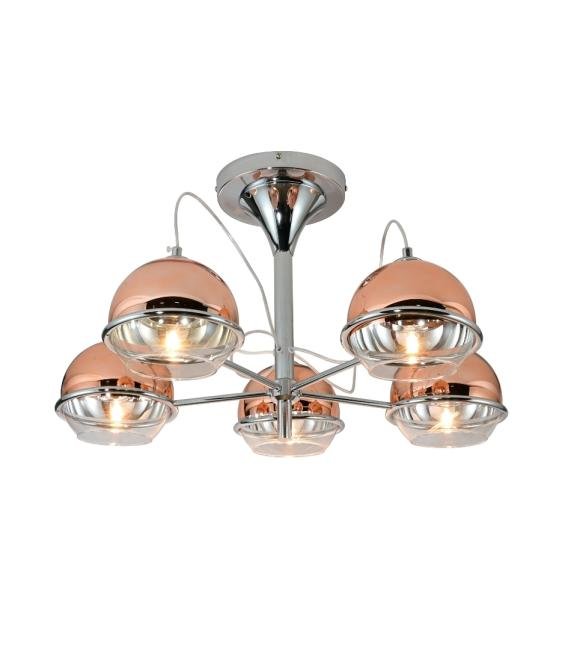 LDC 1029-5 R.GD Потолочная люстра Lumina Deco Veroni LDC 1029-5 R.GD